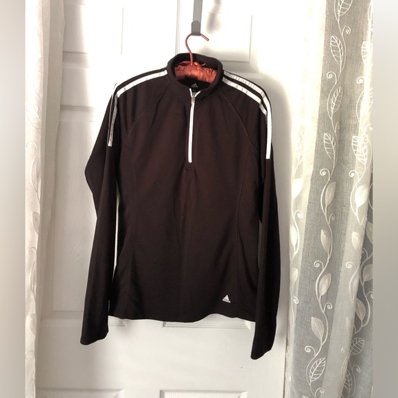 adidas Tops - ADIDAS Golf Women’s Terry Quarter 1/4 Zip up Pullover Size M